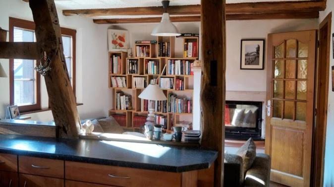 Gite Au Petit Ruisseau-Etage Et Combles-Maison Alsacienne 4 Personnes 4 Nuitees Minimum Langensoultzbach エクステリア 写真