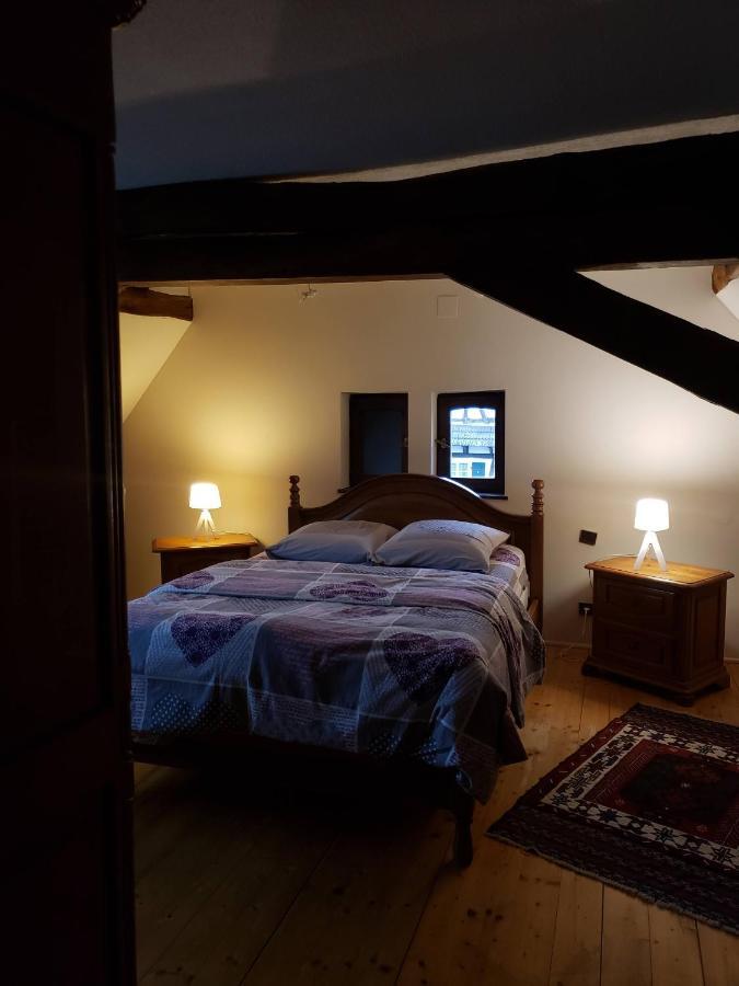 Gite Au Petit Ruisseau-Etage Et Combles-Maison Alsacienne 4 Personnes 4 Nuitees Minimum Langensoultzbach エクステリア 写真