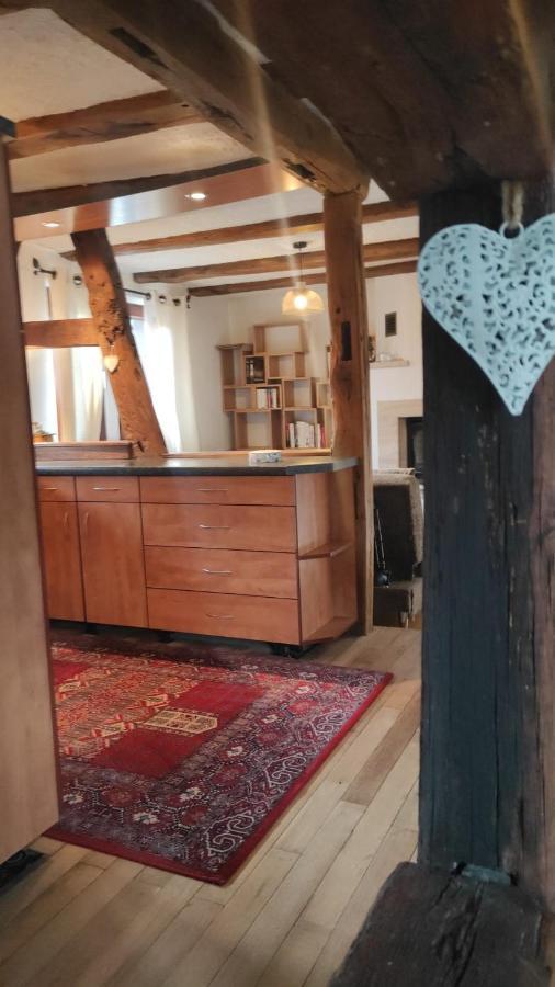 Gite Au Petit Ruisseau-Etage Et Combles-Maison Alsacienne 4 Personnes 4 Nuitees Minimum Langensoultzbach エクステリア 写真