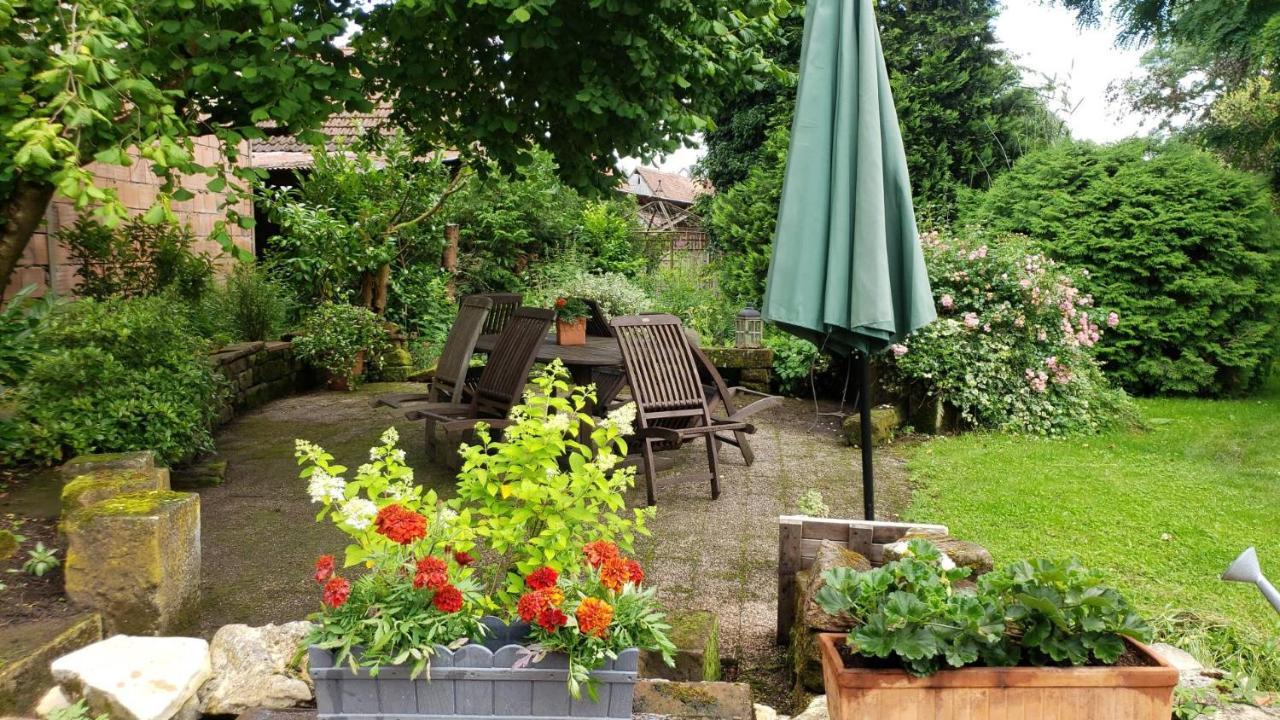 Gite Au Petit Ruisseau-Etage Et Combles-Maison Alsacienne 4 Personnes 4 Nuitees Minimum Langensoultzbach エクステリア 写真
