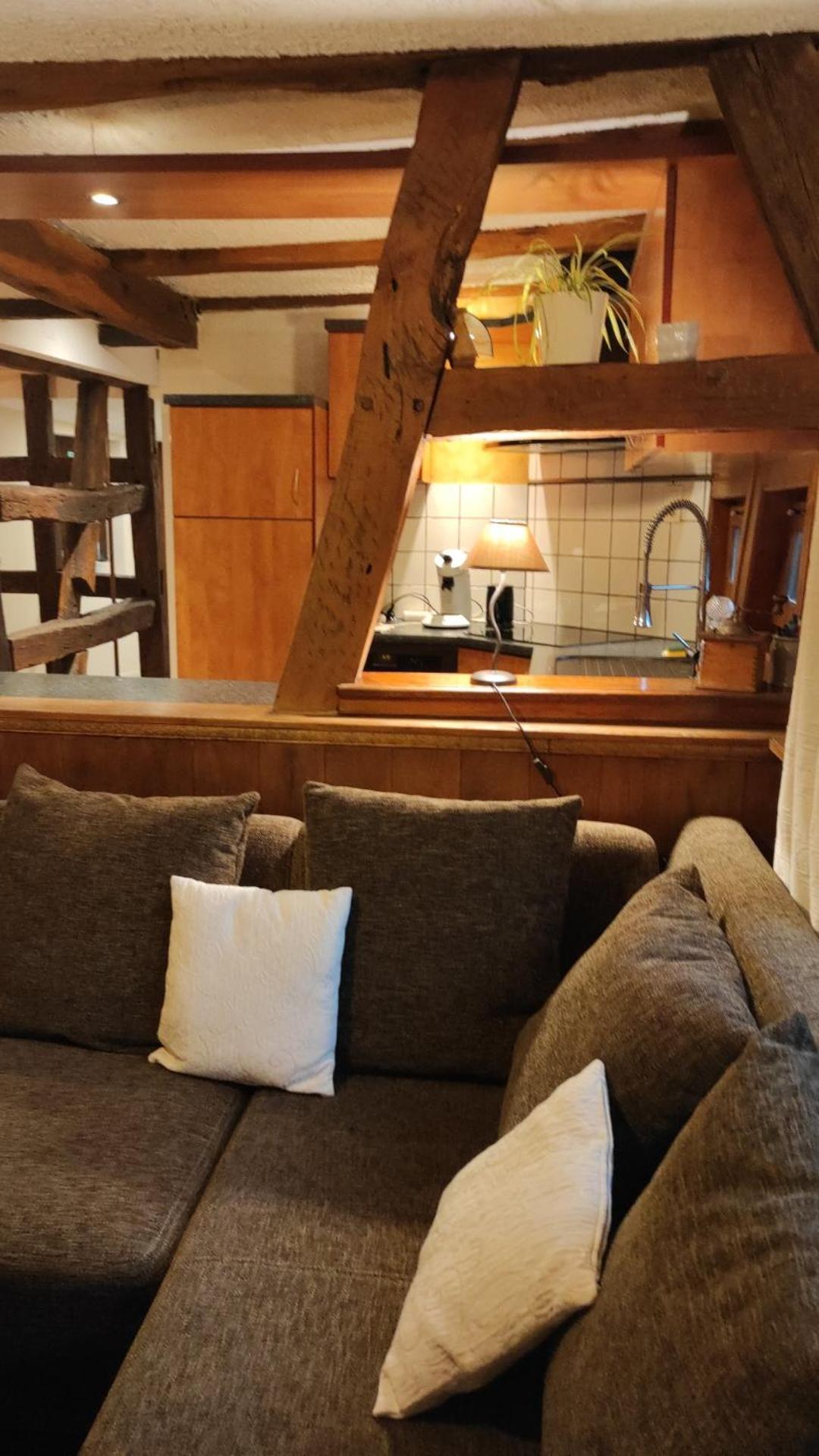 Gite Au Petit Ruisseau-Etage Et Combles-Maison Alsacienne 4 Personnes 4 Nuitees Minimum Langensoultzbach エクステリア 写真